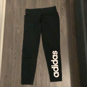 Adidas - Black Ankle Crop- 7/8 length Legging